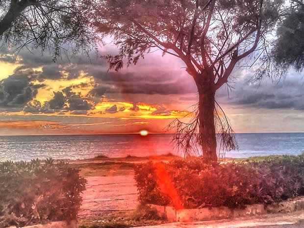 Tramonto a Torre San Giovanni di Ugento